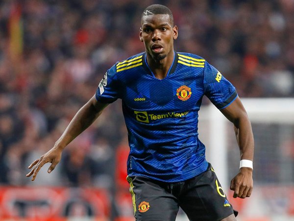 Gelandang Manchester United, Paul Pogba.