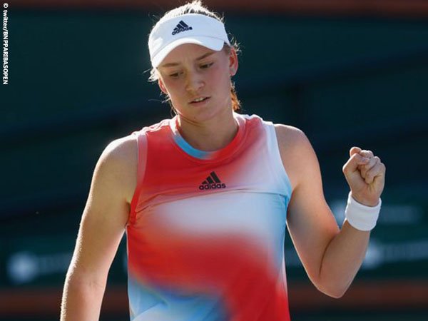 Elena Rybakina jadi petenis putri Kazakhstan pertama di babak keempat Indian Wells