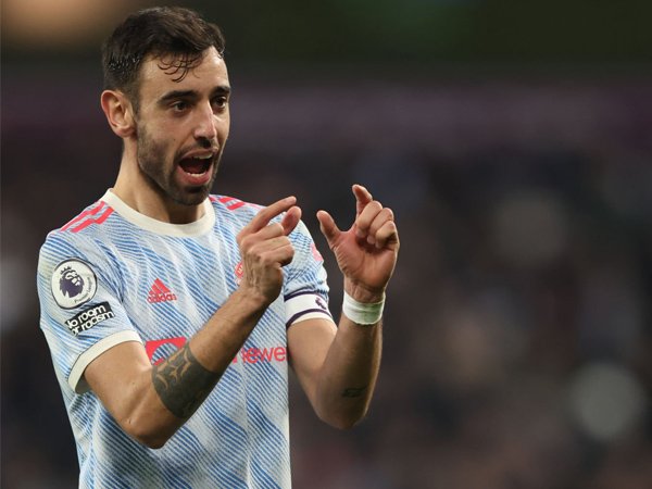 Playmaker Manchester United, Bruno Fernandes.