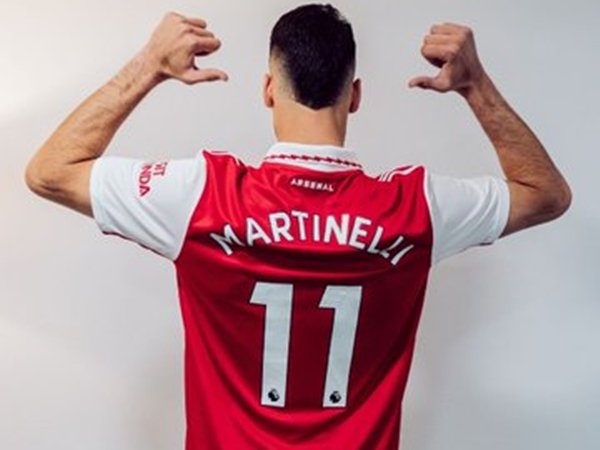 Gabriel Martinelli (Sumber: Twitter/ArsenalFC)