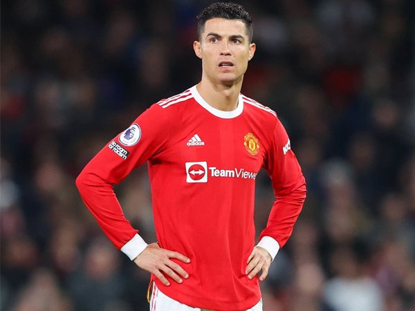 Penyerang Manchester United, Cristiano Ronaldo.