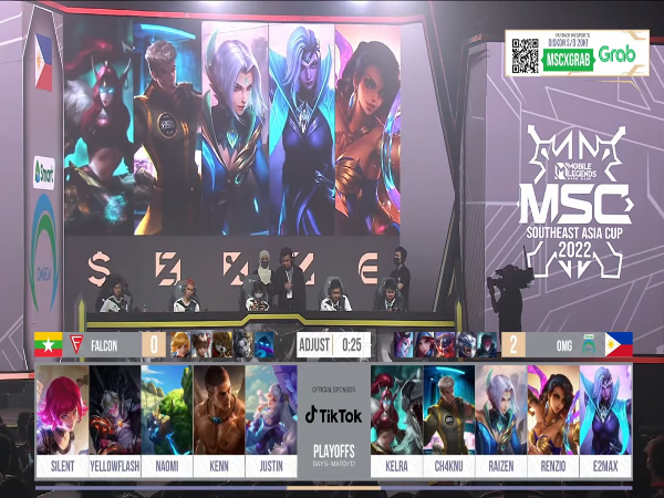 Hasil Playoff MSC 2022: Smart Omega Bungkam Falcon Esports 3-0