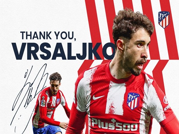 Atletico Madrid berterima kasih pada Vrsaljko