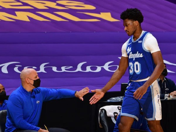 Center Damian Jones saat bersama Los Angeles Lakers. (Images: Getty)