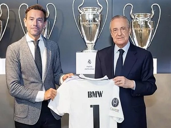 BMW resmi menjadi sponsor utama Real Madrid.(Images: Getty)