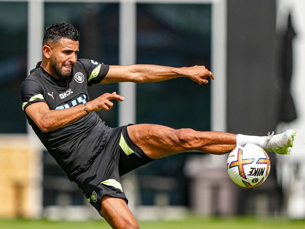 Winger Manchester City, Riyad Mahrez.