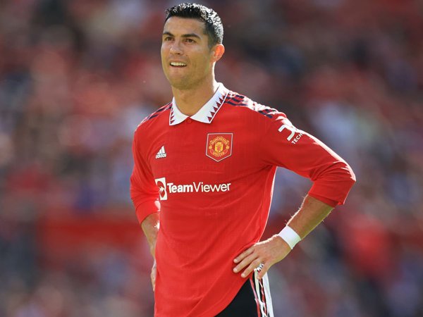 Penyerang Manchester United, Cristiano Ronaldo.