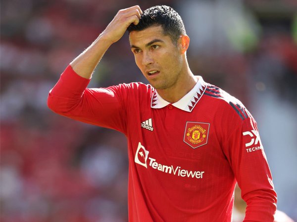 Penyerang Manchester United, Cristiano Ronaldo.