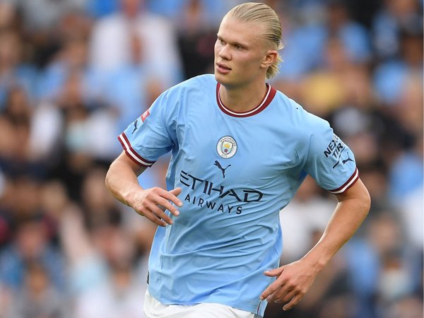 Striker Manchester City, Erling Haaland.