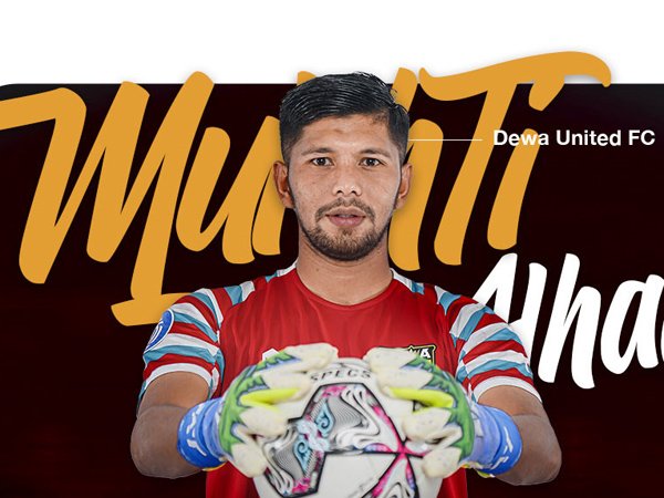 Dewa United FC resmi memperkenalkan Mukhti Alhaq sebagai kiper anyar