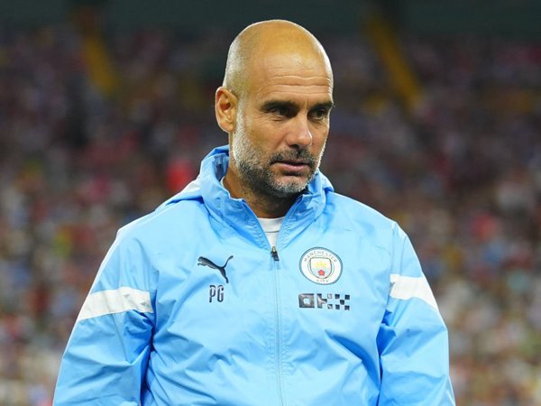 Manajer Manchester City, Pep Guardiola.