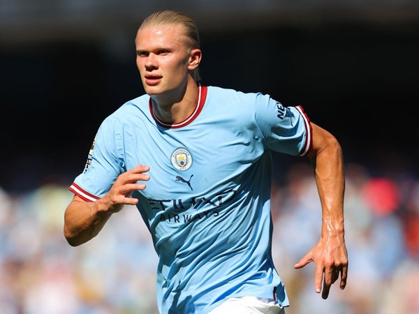 Penyerang Manchester City, Erling Haaland.