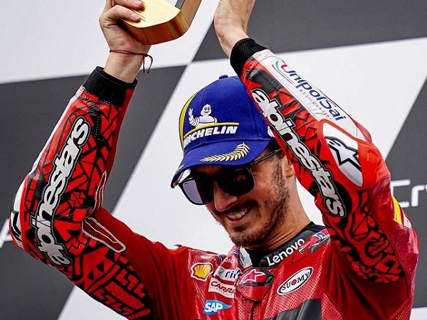 Pebalap Ducati Lenovo, Francesco Bagnaia.