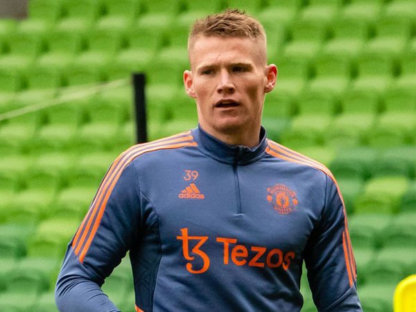 Gelandang Manchester United, Scott McTominay.