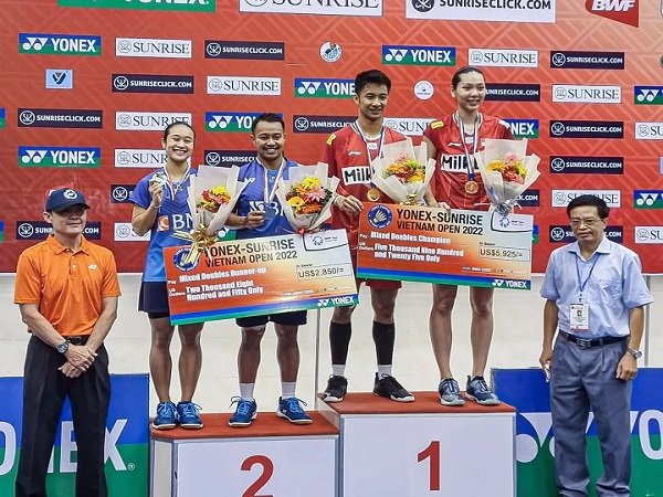 Hasil Final Vietnam Open 2022: Lima Negara Berbagi Gelar