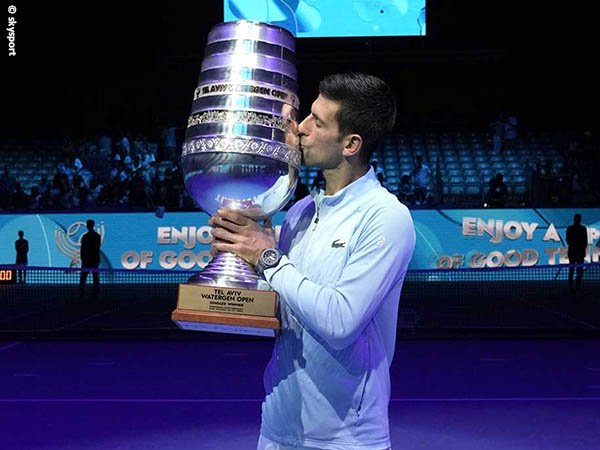 Novak Djokovic sabet gelar ketiga musim 2022 di Tel Aviv