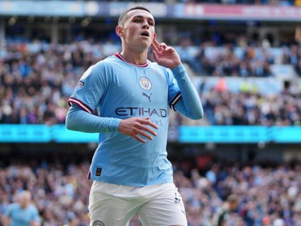 Winger Manchester City, Phil Foden.