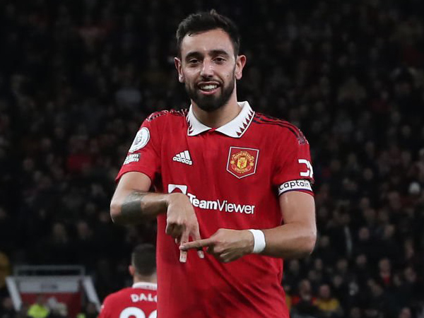 Playmaker Manchester United, Bruno Fernandes.