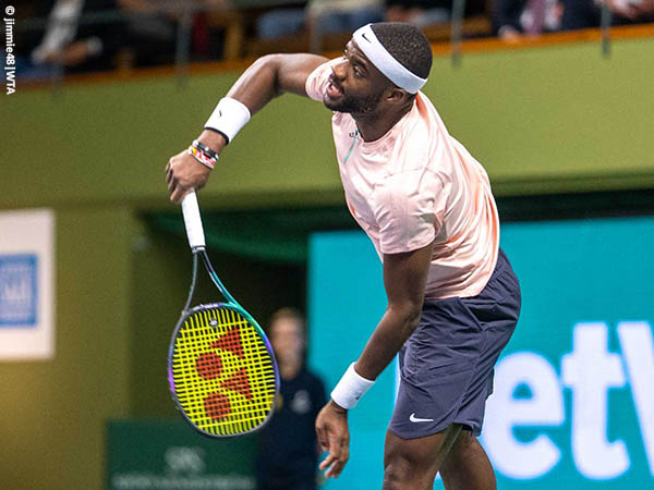 Frances Tiafoe bendung langkah Elias Ymer menuju perempatfinal di Stockholm