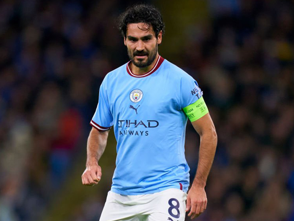 Gelandang Manchester City, Ilkay Gundogan.