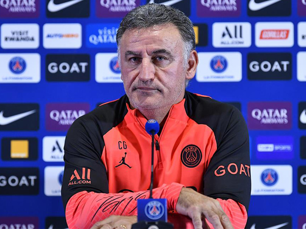 Manajer Paris Saint-Germain, Christophe Galtier.