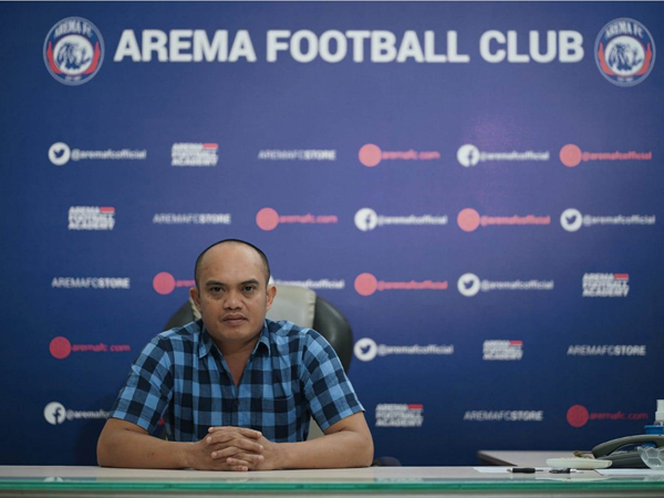 Komisaris tim Arema FC, Tatang Dwi Arifianto