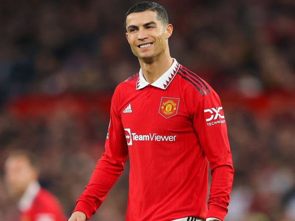 Penyerang Manchester United, Cristiano Ronaldo.