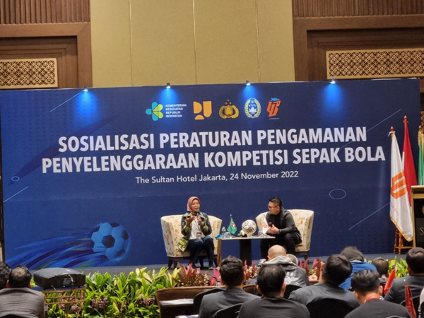 LIB melaksanakan workshop dan sosialisasi peraturan pengamanan penyelenggaraan pertandingan Liga 1