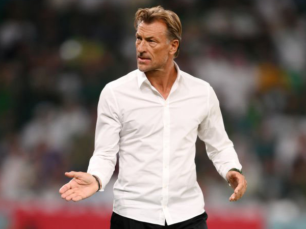 Pelatih timnas Arab Saudi, Herve Renard.