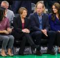 Pangeran William & Kate Middleton Saksikan Celtics Taklukkan Heat