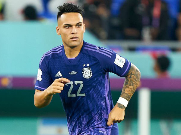 Striker timnas Argentina, Lautaro Martinez.