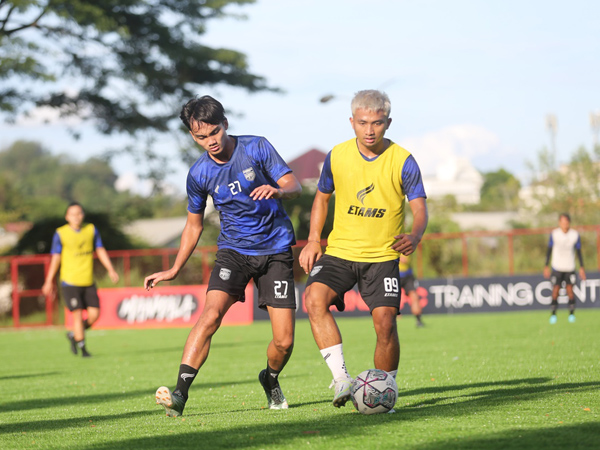 Latihan perdana Borneo FC jelang putaran kedua