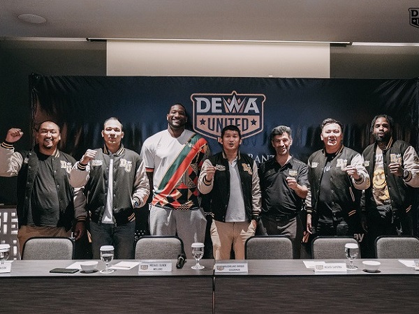 Wijaya Saputra selaku manajer Dewa United Basketball.