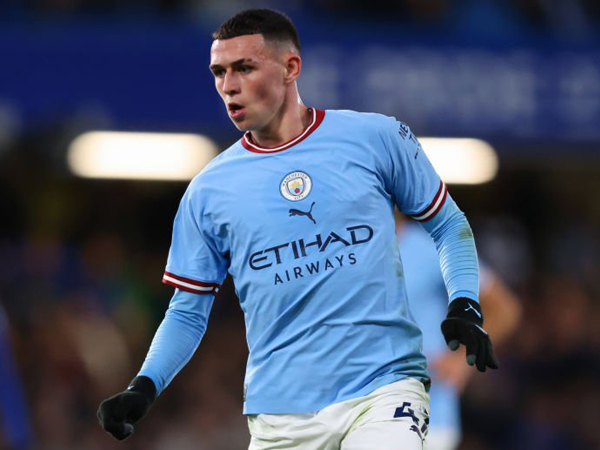 Winger Manchester City, Phil Foden.