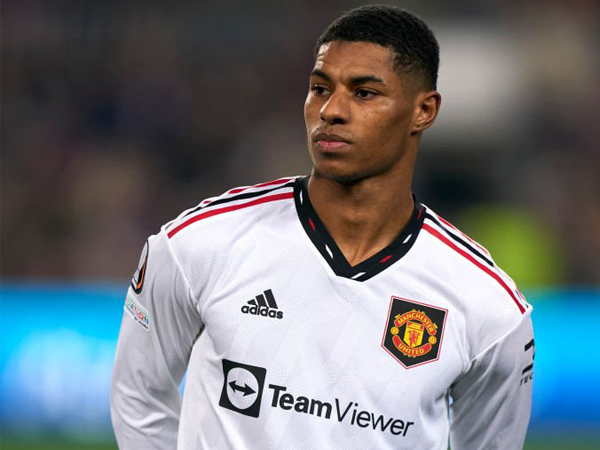 Penyerang Manchester United, Marcus Rashford.