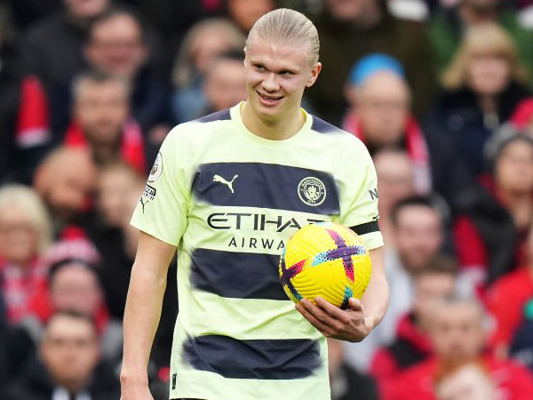 Penyerang Manchester City, Erling Haaland.