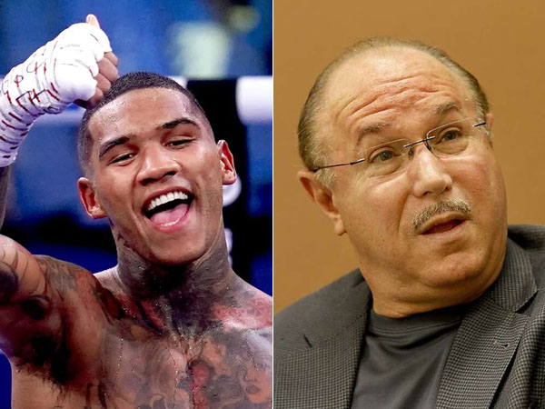 Conor Benn (kiri) dan Victor Conte (Sumber Foto: The Guardian dan SFGate)