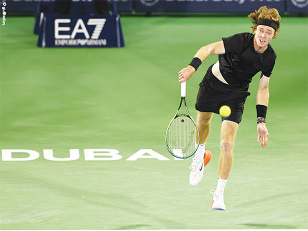 Awali Usaha Pertahankan Gelar Di Dubai, Andrey Rublev Depak Filip Krajinovic