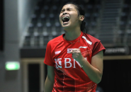 Atasi Gimour, Gregoria Mariska ke Semifinal Swiss Open 2023