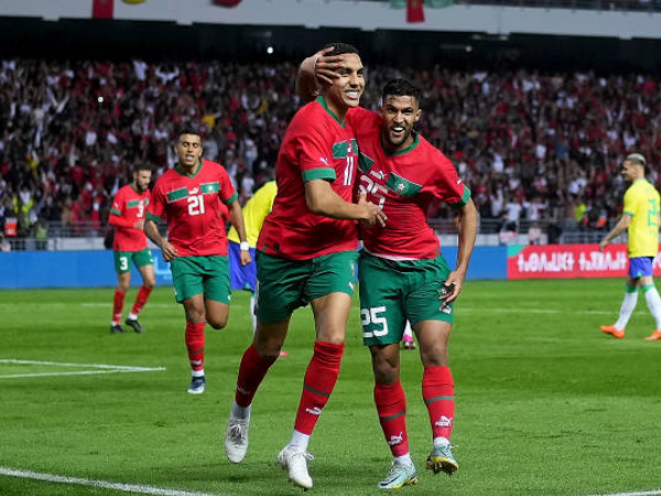 Timnas Maroko Permalukan Brasil 2-1, Boufal dan Sabiri Cetak Gol