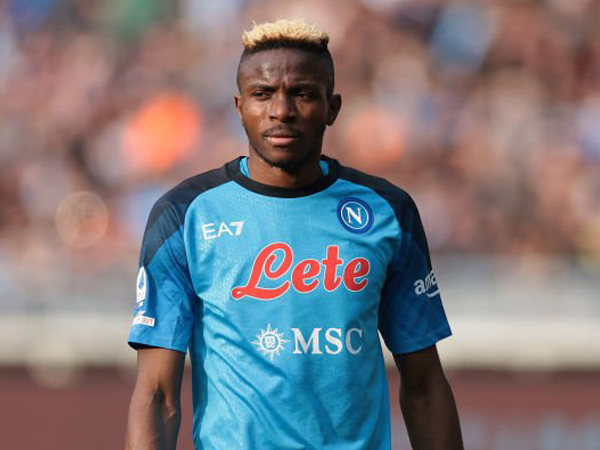 Striker Napoli, Victor Osimhen.