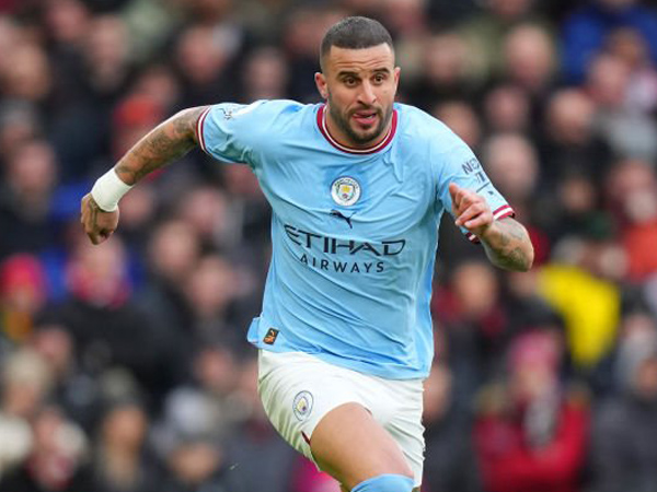 Bek sayap Manchester City, Kyle Walker.