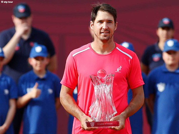 Dusan Lajovic Naik Podium Juara Di Banja Luka