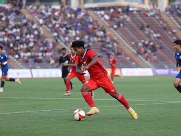 Penyerang timnas Indonesia U-22, Irfan Jauhari