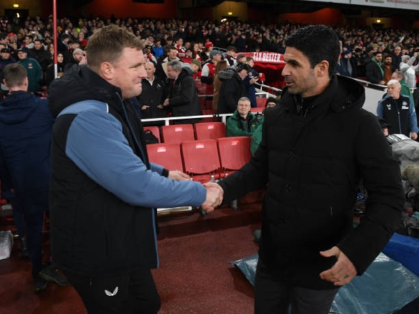 Bos Newcastle United Eddie Howe dan manajer Arsenal, Mikel Arteta