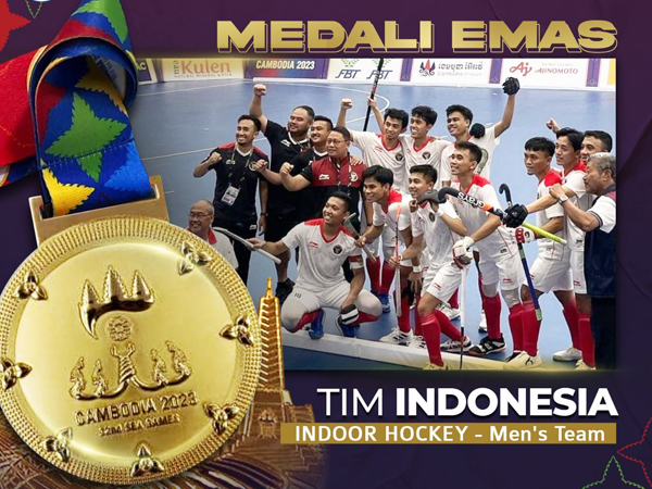 Kalahkan Malaysia, Indonesia Raih Emas Hockey Indoor di SEA Games 2023