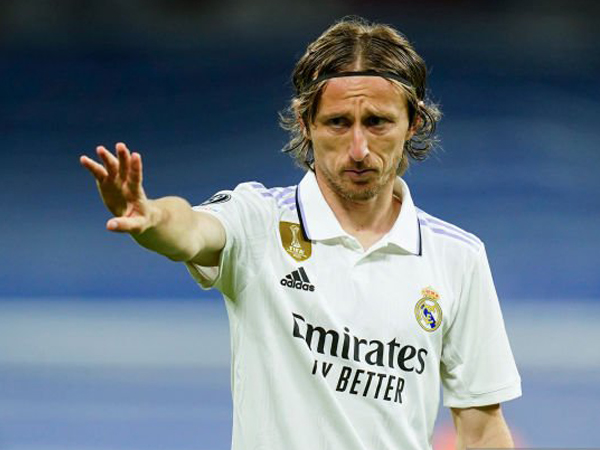 Gelandang Real Madrid, Luca Modric.