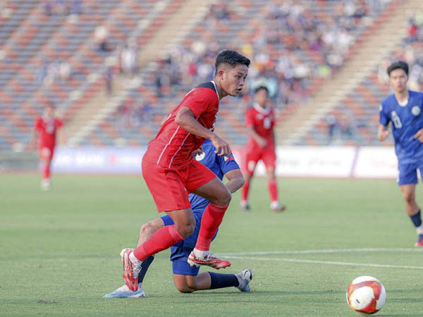 Ilham Rio Fahmi saat memperkuat timnas Indonesia U-22 di final SEA Games 2023