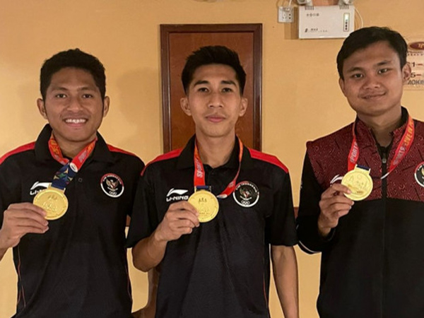 Trio pemain Borneo FC yang sukses membawa timnas Indonesia U-22 merebut medali emas SEA Games 2023