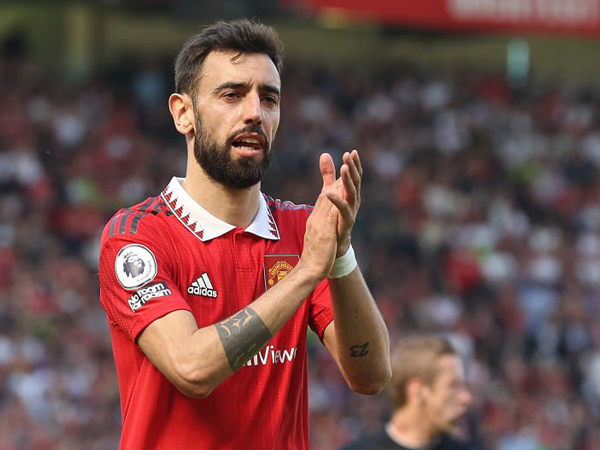 Playmaker Manchester United, Bruno Fernandes.